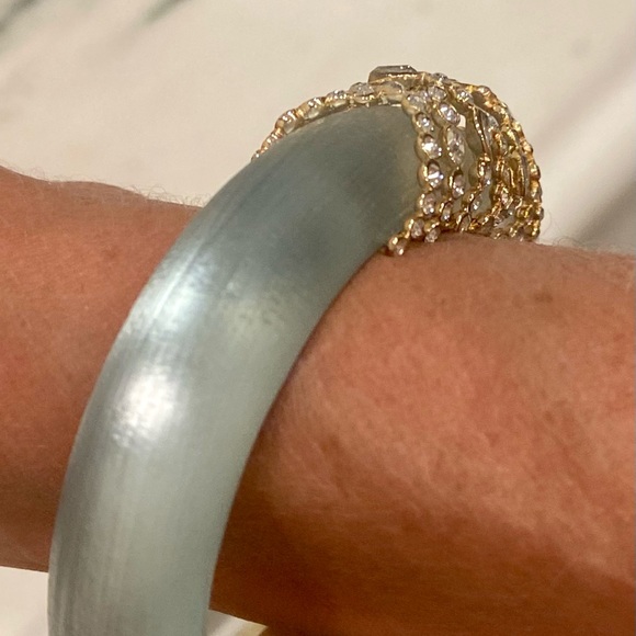 Alexis Bittar clasp cuff bracelet - Picture 10 of 10